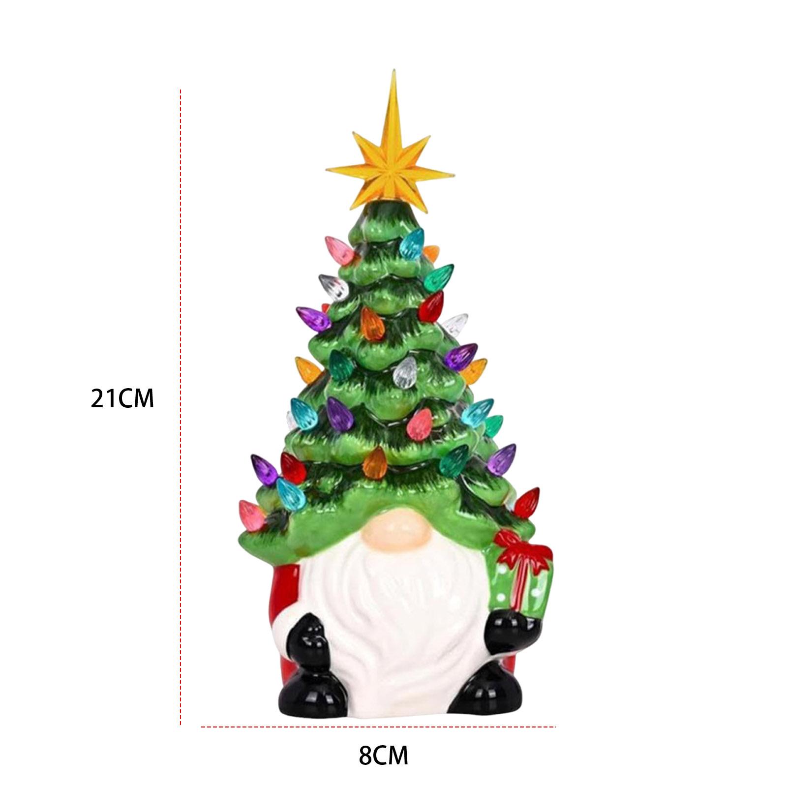 

Cute Dwarf Decorations Resin Xmas Gnome Crafts Small Christmas Dwarf Figurine for Home Office Desktop Decoration