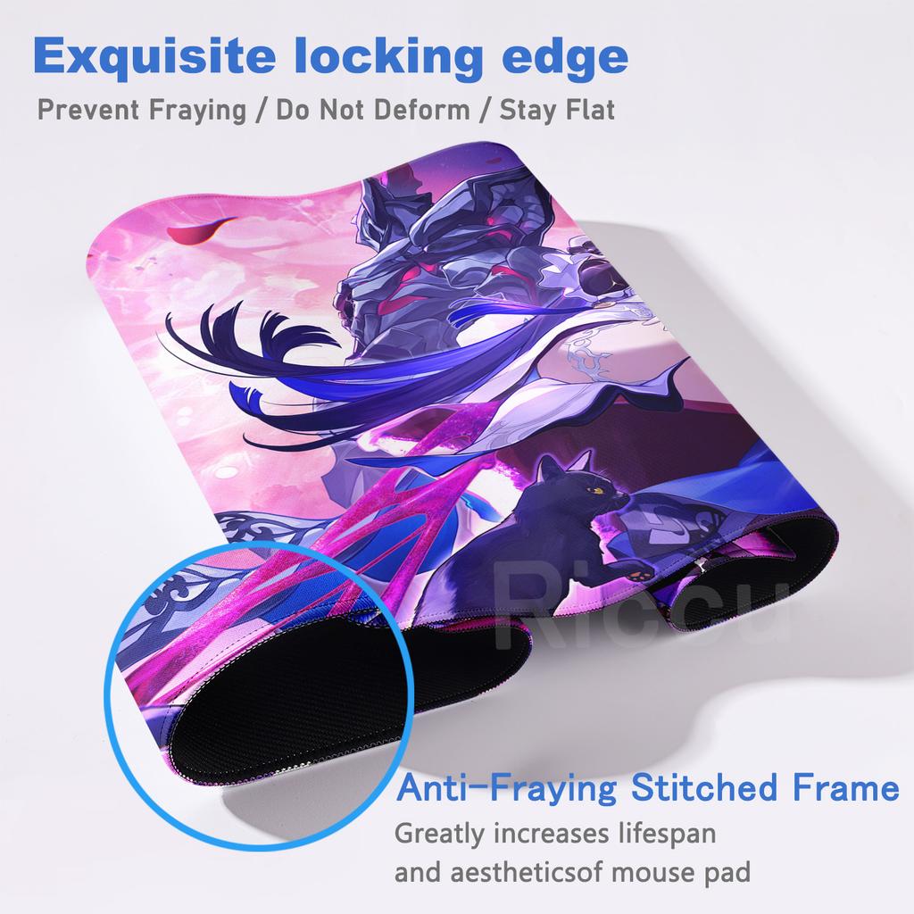 HD XXL Honkai Star Rail The Dahlia Mouse Pad Computer Laptop Non-slip Large Game LockEdge Keyboard Tablemat Anime PC Accessories