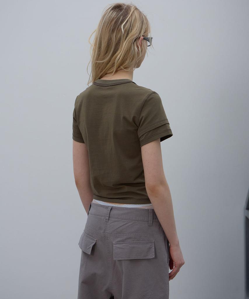 LCDC™ Raw Seam Top (Khaki)