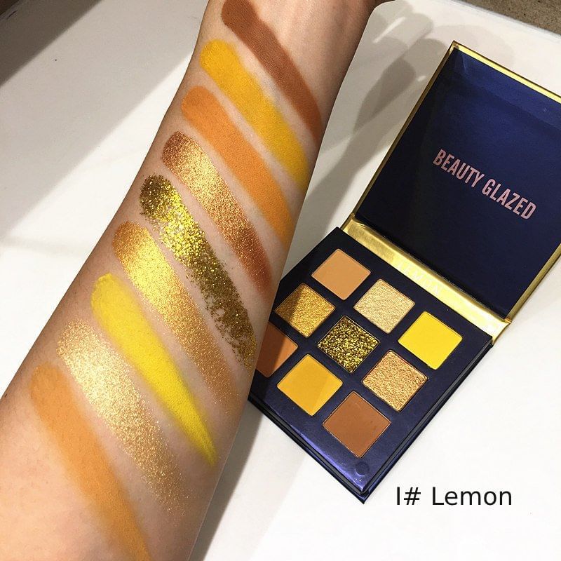 BEAUTY GLAZED - 9-Color Fruity Eyeshadow Palette - 5 Types
