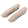 Pair Car Armrest Left Right 0‑120 Degree Adjustable Interior Beige Universal for RV Trucks