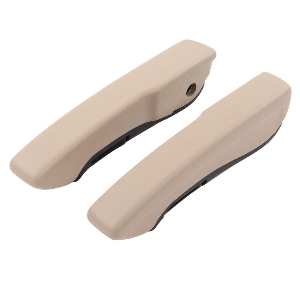 Pair Car Armrest Left Right 0‑120 Degree Adjustable Interior Beige Universal for RV Trucks