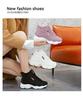 Winter New Leather High-top Shoes Piled and Thickened Warm Travel Casual Cotton Shoes