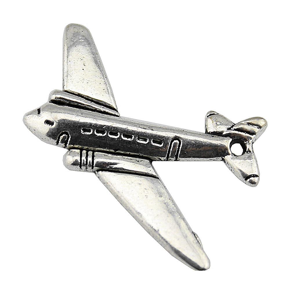 Charms Airplane Ship Pendants Minimalist Jewelry Components QC001