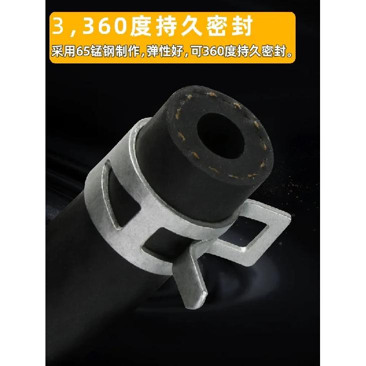 2pcs-10pcs M6/7/8/9/10-36Mm Spring Hose Clamps Fuel Hose Line Water Pipe Clamp Band Type Clamps Vacuum Fuel Hoses Line Pipe