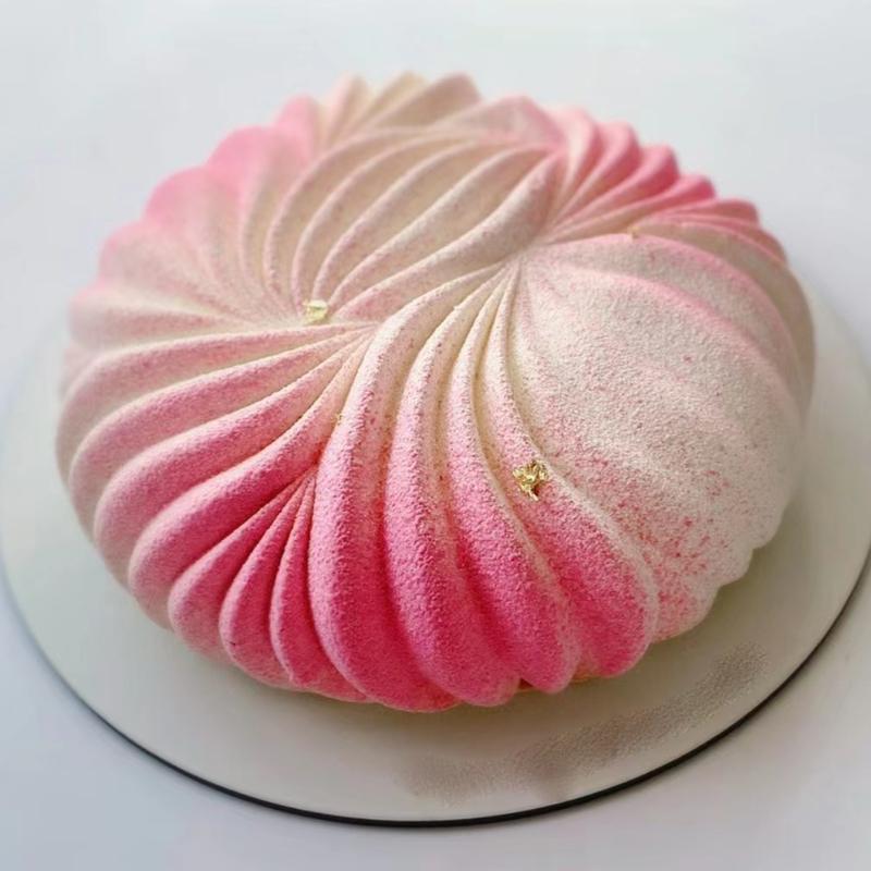 Food Grade Silicone Cake Molds Single Cell Mousse Moulds Dessert Decorating Pan Non Stick Pastry Baking Tools Kitchen Bakeware
