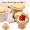 50pcs/pack Paper Cup Cupcake Kitchen Muffin Cupcake Liner Cake Wrapper Baking Cup Flower Shape