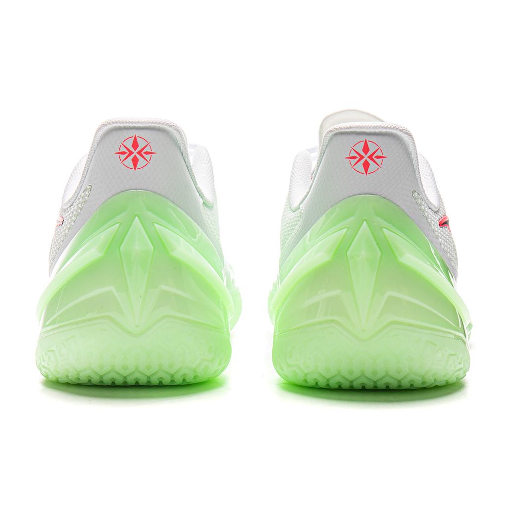 New LiNing Blade 5 V2 Basketball Shoes Men's White Green ABAV059-8