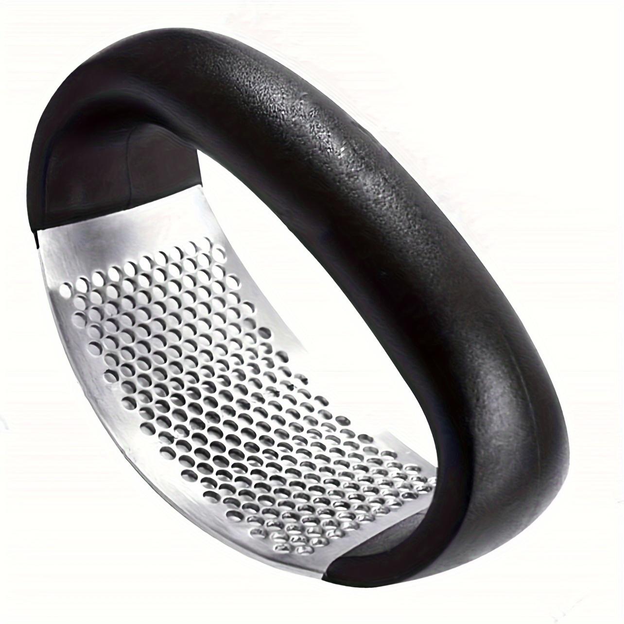 

Чеснокодавка из нержавеющей стали 1 шт. - Легкоочищаемая мясорубка с качающимся механизмом для легкого измельчения - кухонный гаджет для квартиры и студенческого общежития 1pc