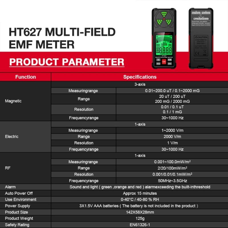 Portable Nuclear Radiation Detector for Accurate Measurement and Safety Monitoring in Various Environment