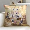 spy anime Princess Principal Cushion Cover Soft  EasyWash Pillow Case  Versatile for Couch Bed Travel and Office
