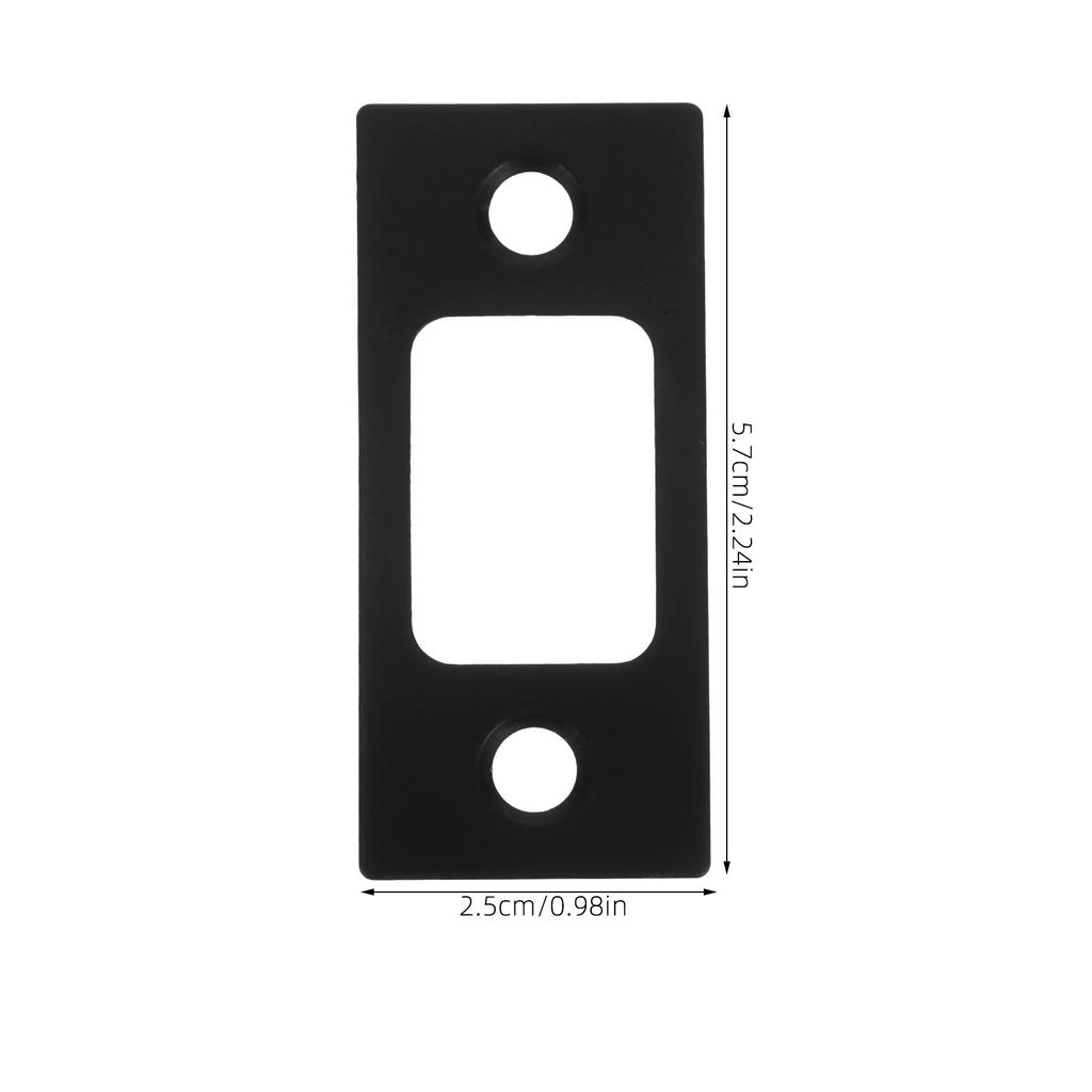 Deadbolt Strike Plate Stainless Steel Door Lock Front Door Reinforcement Metal Security Plate Deadbolt Installation