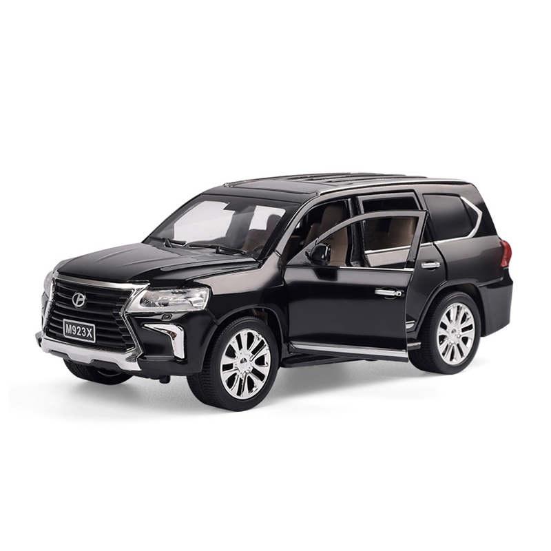 Clearance SalesKLT 1:24 Lexus LX570 Diecast 20cm Alloy Model Car for Kids Toys for Boys Cars Toys for Kids