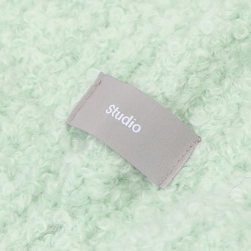 UNDERCONTROL STUDIO RIBBON BEANIE / MOHAIR BOUCLE / Ml