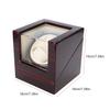 Automatic Mechanical Watch Winder Box Wristwatch Holder for Display