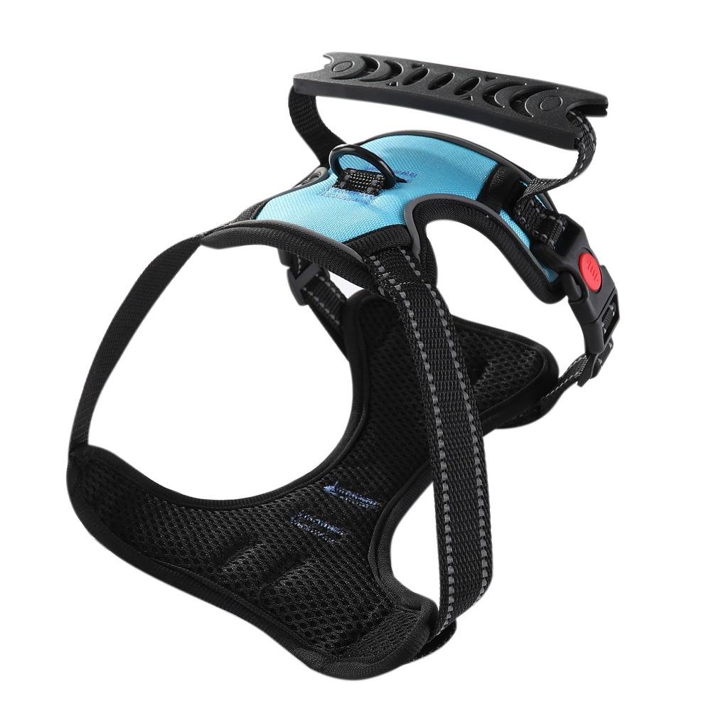 Dog Leash Large, Medium and Small Dog Vest Type Explosion-proof Flush Reflective Chest Strap Dog Chain Adjustable, Comfortable and Durable