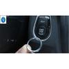 ABS Auto Motor Start Stop Druckknopf Schlüsselloses Loch Schalter Dekorationsring Innenzubehör Abdeckung Zierleiste Für BMW X1 F48 2016 -