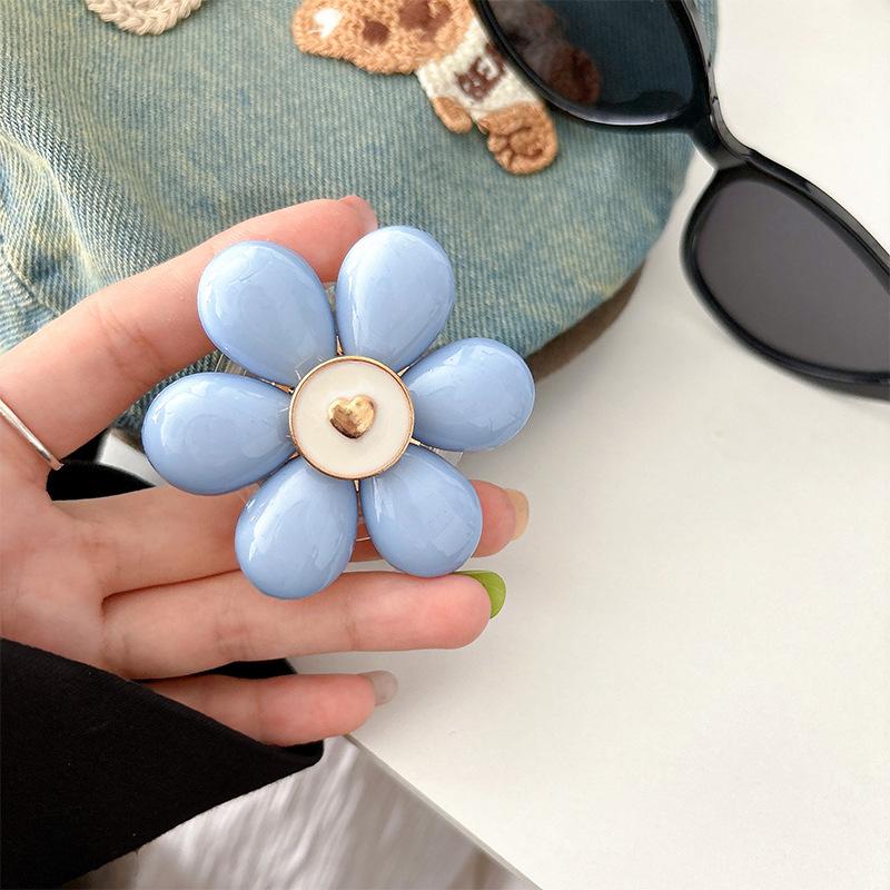 Hyunya Wind Flower Back Sticker Mobile Phone Holder Air Cushion Bag Desktop Support Creative Stable Portable