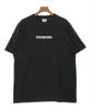 VETEMENTS Tişört/Kesme Dikim Siyah S 2200503230418 Unisex Tişört