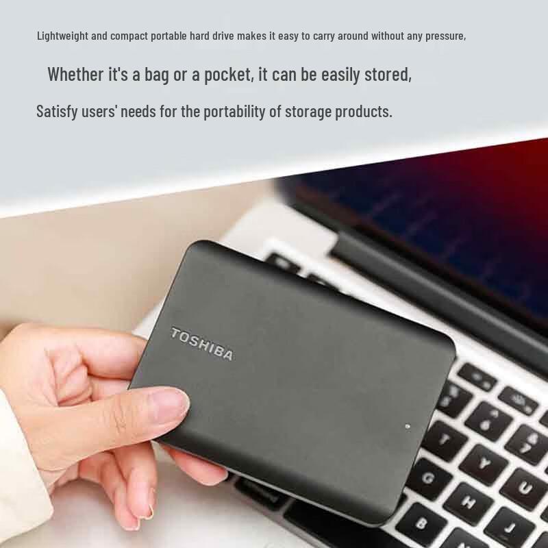 Toshiba Canvio Basics Portable External Hard Drive
