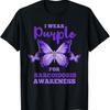 I Wear Purple For Sarcoidosis Awareness T Shirt