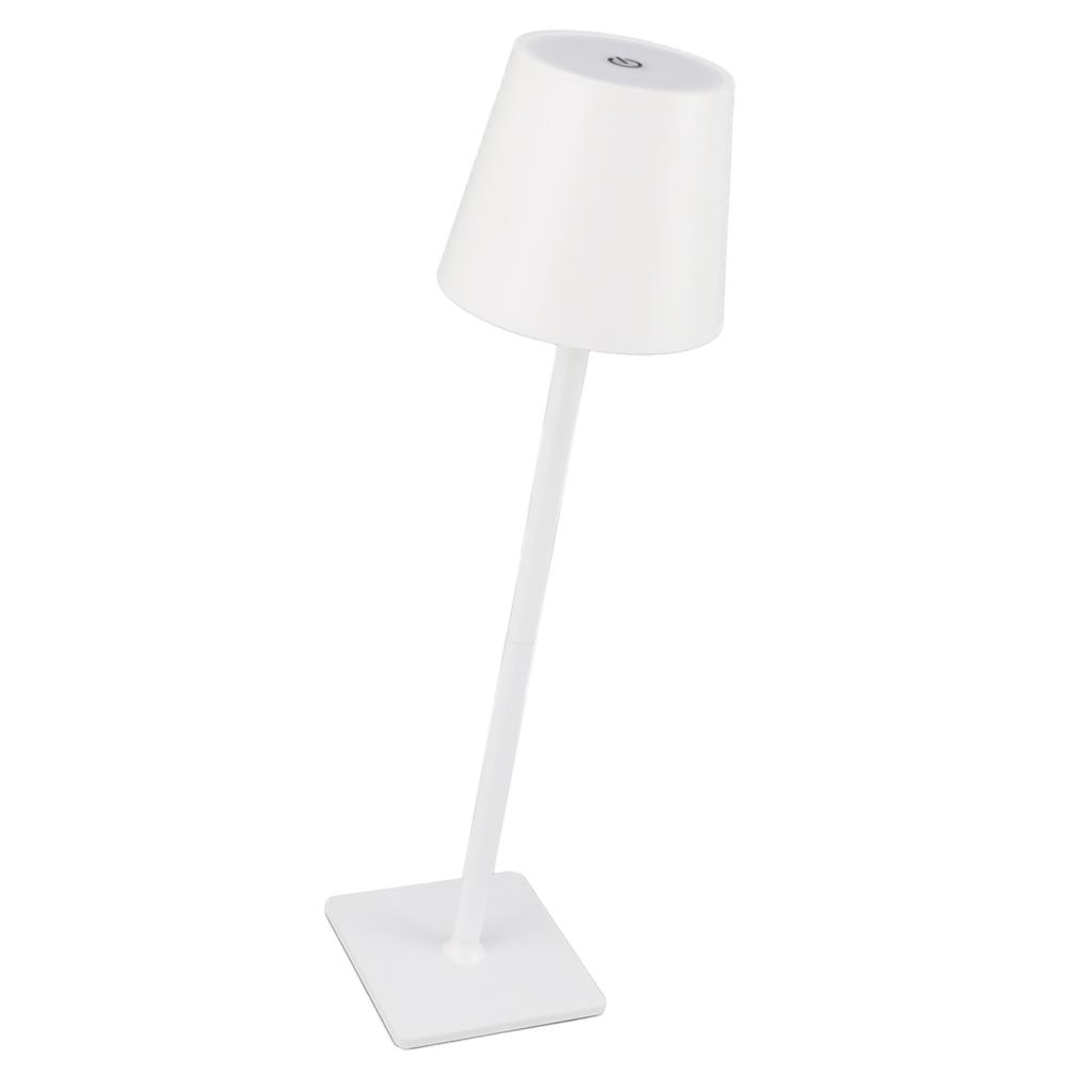 Cordless Table Lamp 3 Color Mode Touch Control Stepless Dimming 4000mAh USB Charge Book Reading Light for Bedroom