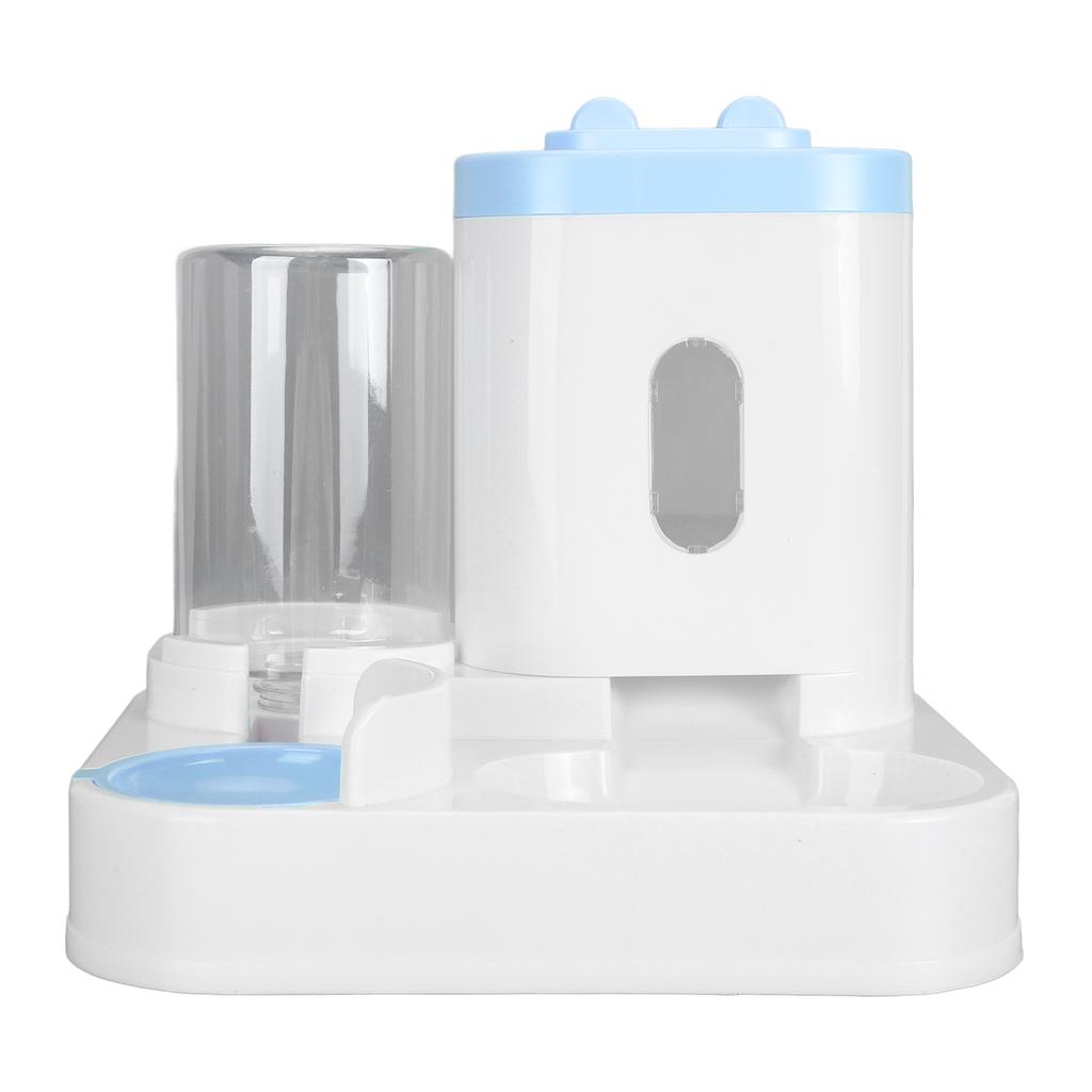 Pet Food Water Dispenser 2 In 1 Large Capacity Detachable Automatic Cat Waterer Feeder for Dog