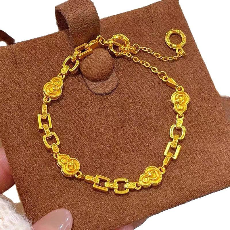 Shajin Jewelry Chinese Style Gold-Plated Snake Bracelet for Women - Durable, Non-Fading and Elegant.