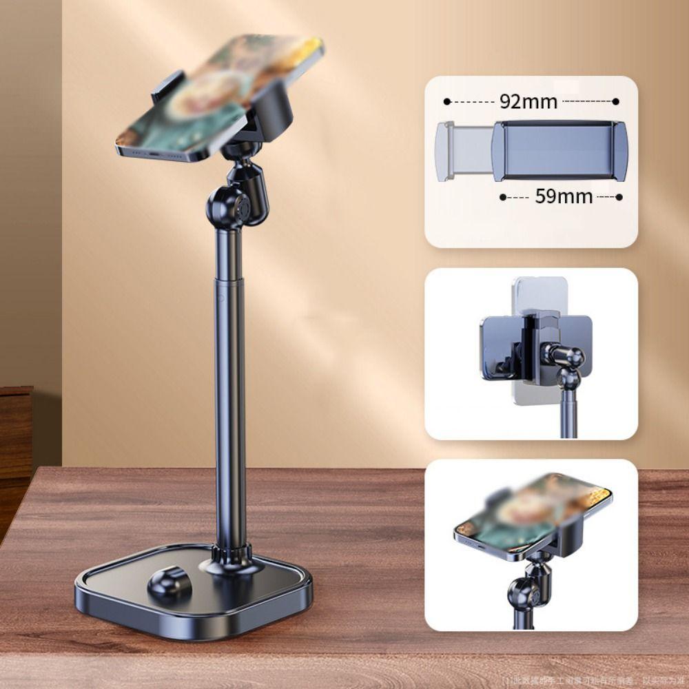 Head Up Telescopic Phone Stand Overhead Scene Mobile Phone Bracket  Suitable for Live Learning