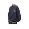 Fear of God Essentials Fleece Crewneck Marine Men Tops Blue 192HO246264F