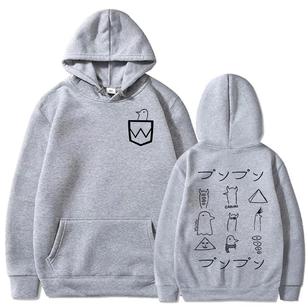 Oyasumi Gute Nacht Punpun Aiko Tanaka Manga Hoodie, Unisex Mode Lässiger Pullover Langarm Lockerer Pullover Hoodies