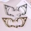 Gothic-Feen-Elfen-Ohrclips für Damen – Statement-Ohrringe im Vintage-Stil, Schmuck-Geschenk für Halloween-Partys