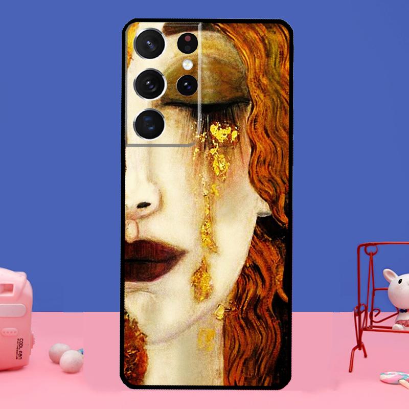 Gustav Klimt Phone Case For Samsung Galaxy S22 Ultra S8 S9 S10 Plus Note 20 Ultra S20 FE S21 Ultra