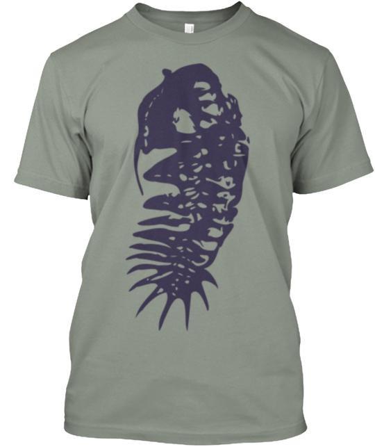 Big Trilobite Fossil T-Shirt Made in the USA Size S to 5XL Unisex T-Shirt XL