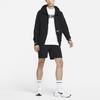 Nike Pánská bunda s kapucí a logem, pevná, ležérní, svrchní oděv, černá DA0083-010