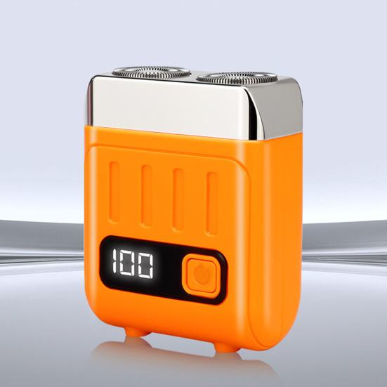 Double-head Mini Electric Shaver USB Rechargeable Waterproof Portable Travel Wet Dry Shaving Razor Men