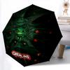 Nightmare Forest: Gremlin Shadows Folding umbrella travel Suitable for all seasons Three folds Umbrella light