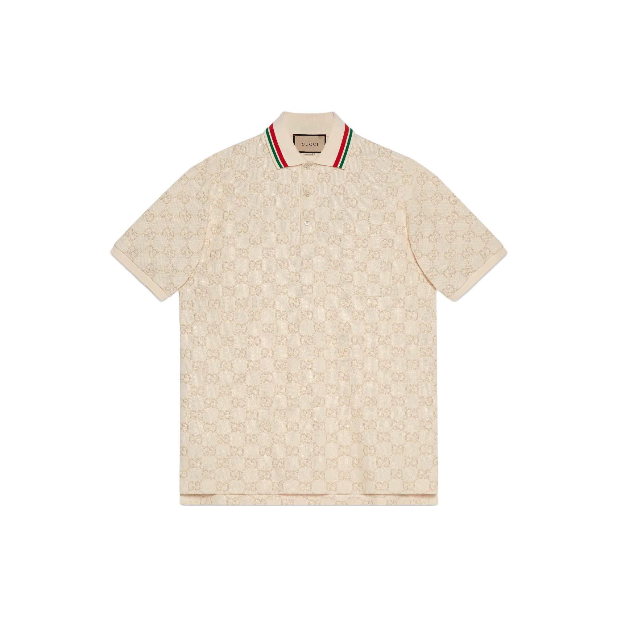 Gucci Gg kokvilnas piko polo krekls