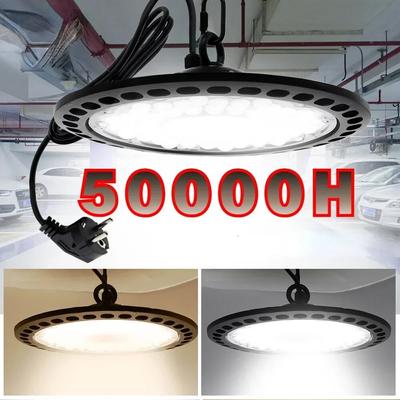 AC220V Super luminoase OZN LED Lumini înalte pentru golf Iluminat industrial, comercial, pentru piață, depozite, atelier, lampă pentru garaj