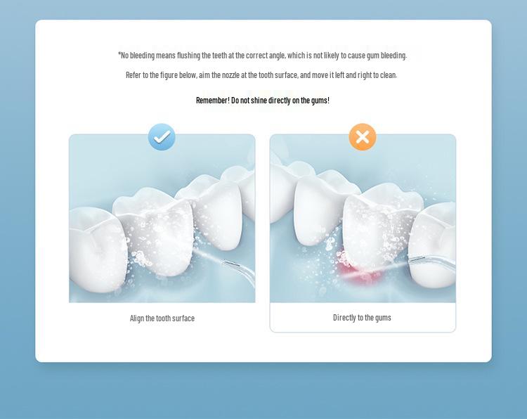 Portable Waterproof Smart Electric Tooth Cleaner for Oral Calculus Removal