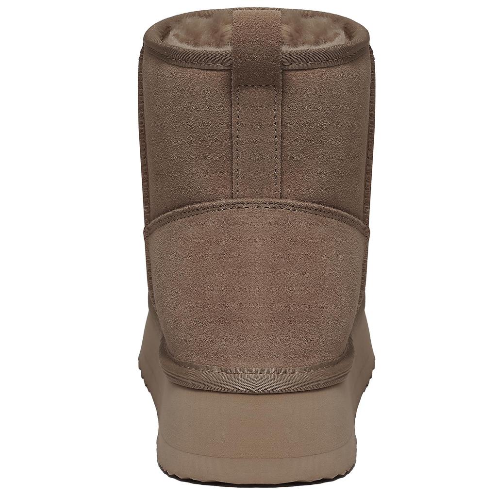 Fashion Smile PoP New Women Fuzzy Boots For Women Winter Suede Classic Mini Snow Booots Casual Fluffy Wool Fur Boots House Women Shoes