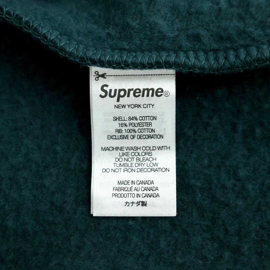 Supreme Box Logo Crewneck Dark Pine (22FW)