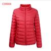 Spotlight Women's Lightweight Down Jacket - 2026 Short Style with Stand Collar, White Duck Down, Slim Fit.