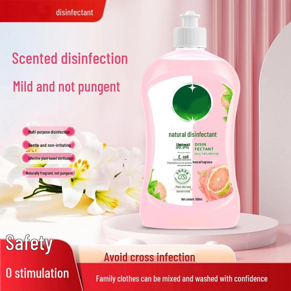 Natural Antibacterial Cleaner for Clothes, Shoes, and Surfaces with Long-lasting Gentle Scent