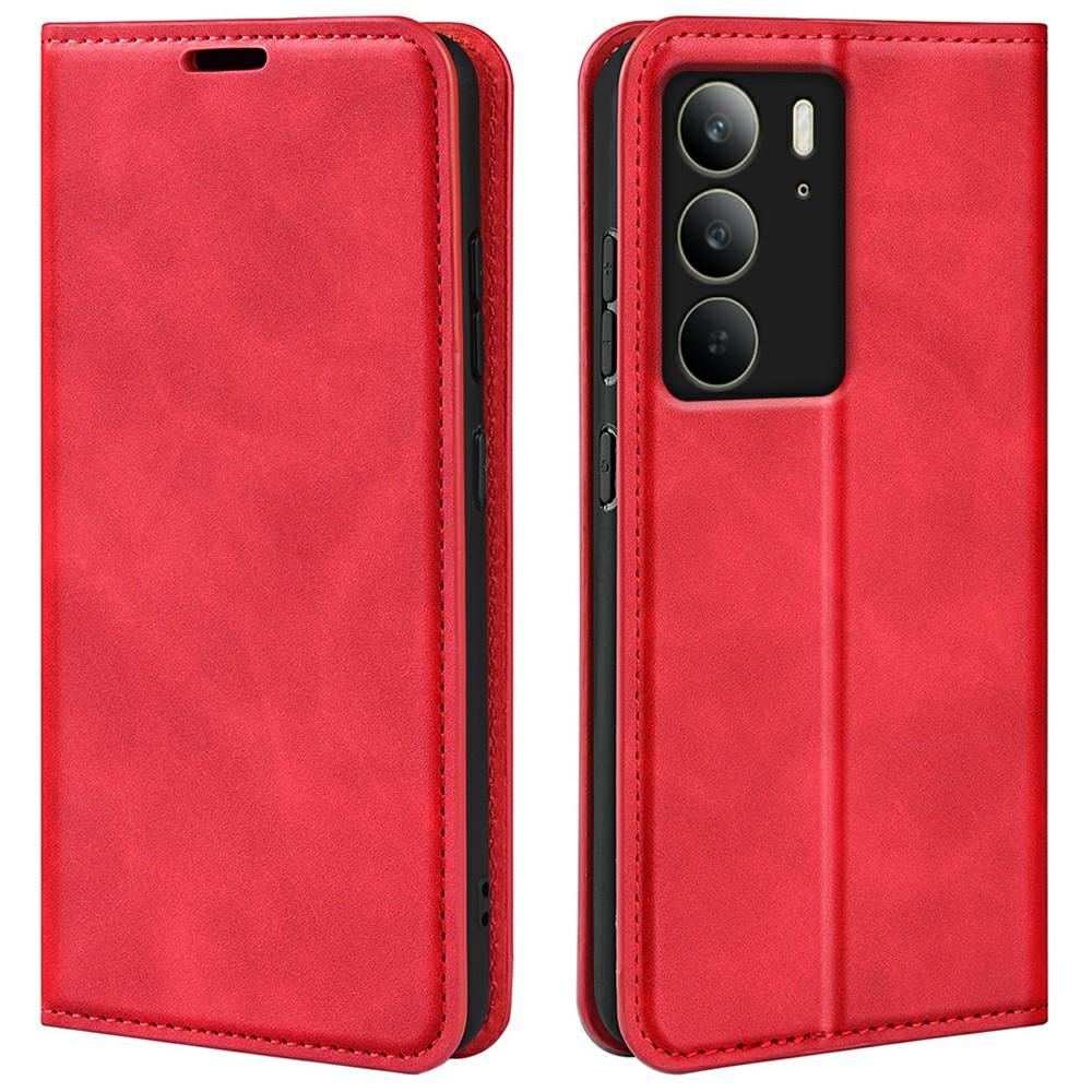 For Realme C75 4G Case Skin Touch Leather Wallet Phone Cover