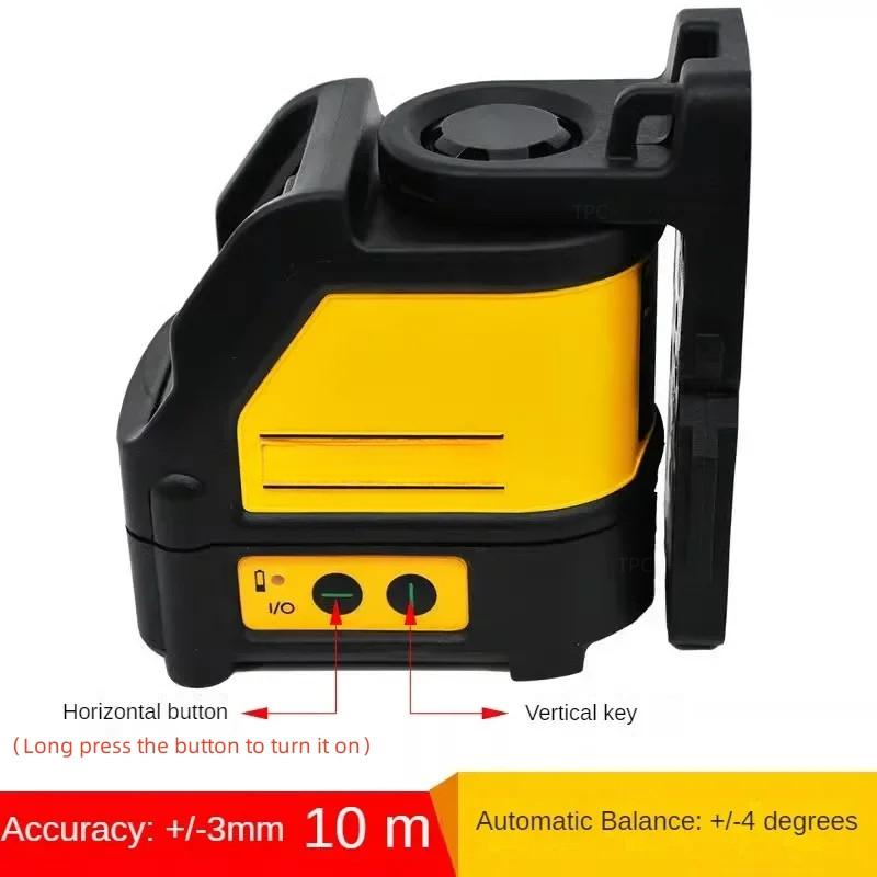 50M High Precision Green Light Laser Leveler Portable Automatic Leveling Beam Line Measurement Tool
