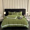 Light luxury Thick Brushed Bed Sheets, Duvet Cover Set, Four Piece Bedding Set Bed Sheet, Fully Enclosed for Home Gift