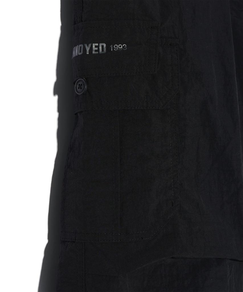 Eonoideu Wide Parachute Cargo Pants Black (Lp3Pu722-076)
