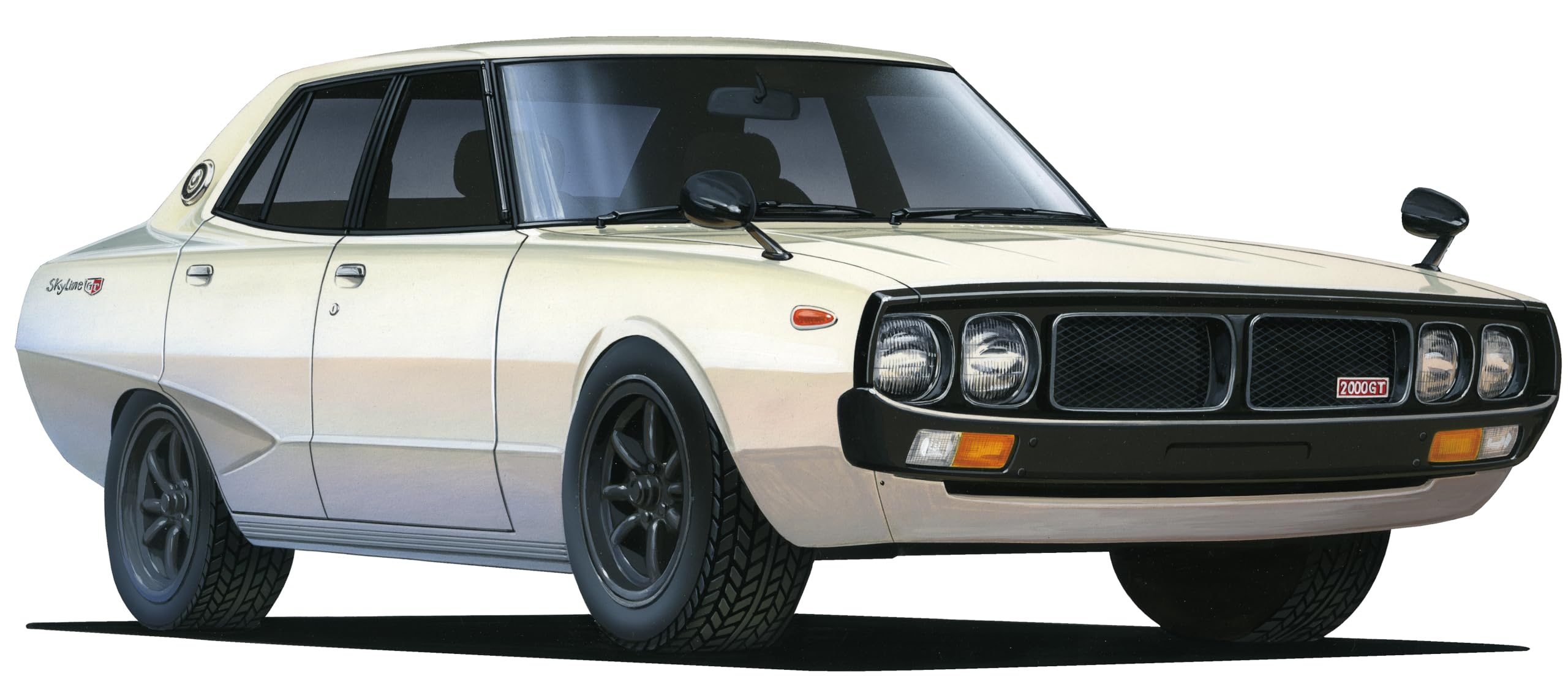 

Fujimi Model Серия Inch Up NISSAN SKYLINE 2000GT 1/24 №5 ID-5 белый
