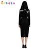 Enchanting Halloween Theme Short Skirt Costume Sexy Nun Garment For Women